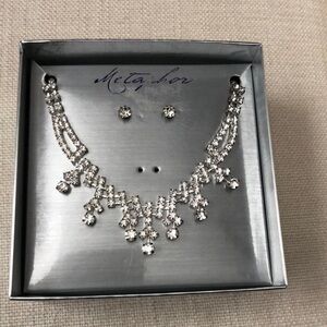 Metaphor Brand New Jewelry Set Necklace and Earrings